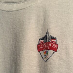 London 2012 White T-Shirt size large.